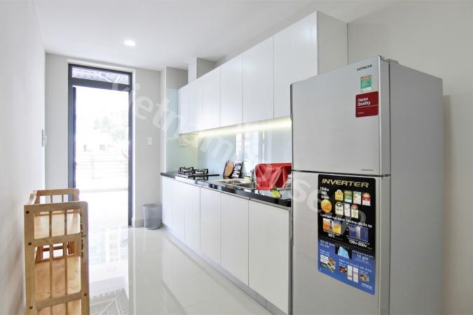 The unique apartment setting back from the hustle and bustle