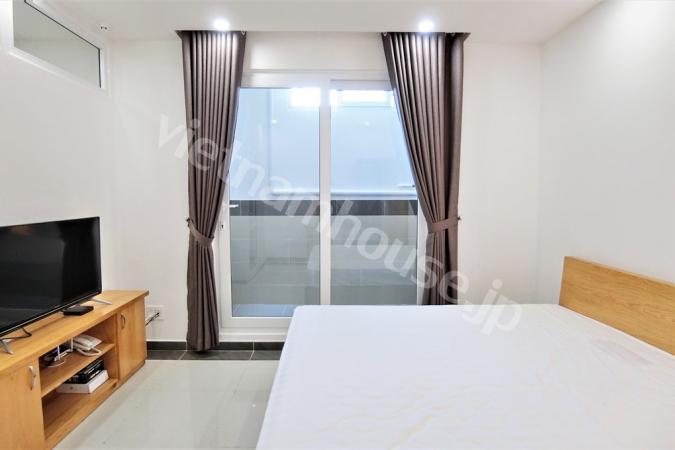 Ground floor apartment with small yard