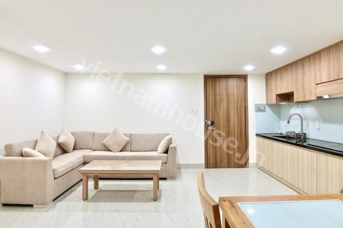 Ground-floor apartment get its very first tenants