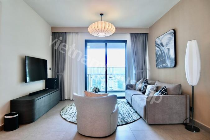 Two-bedroom apartment that can accommodate families