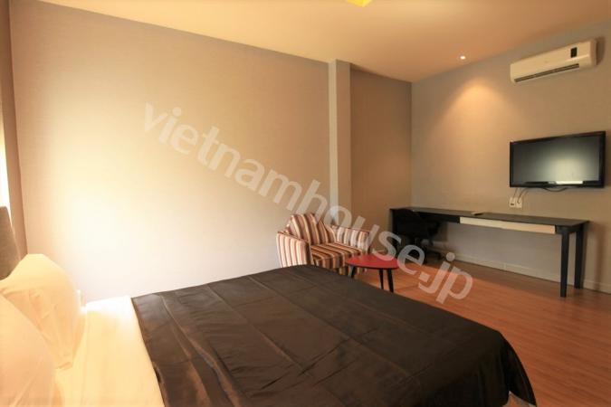 Modern one bedroom with classic wooden floor in District 3