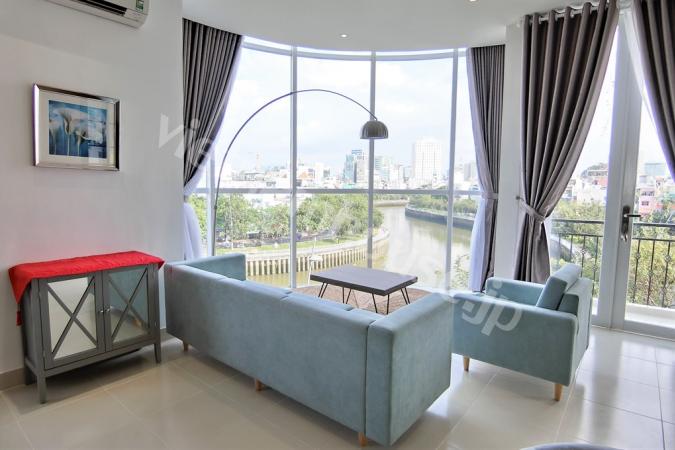 Super view towards Nhieu Loc Canal in District 3