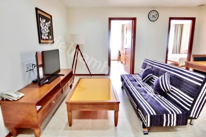 Step into the home and you are greeted by the beautiful apartment