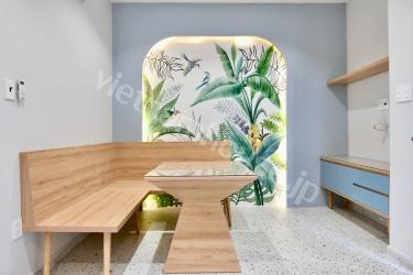 Awesome painting hidden in serviced apartment