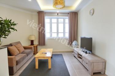 Nice service apartment on really quiet street