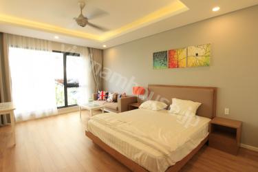 Modern style with colourful at serviced apartment in Binh Thanh.