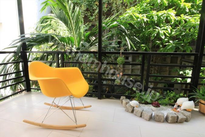 Green and cool place for living in Binh Thanh District near Nhieu Loc canal.