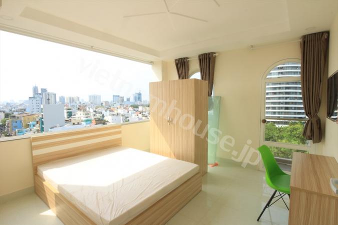Good view at serviced apartment in Binh Thanh District.