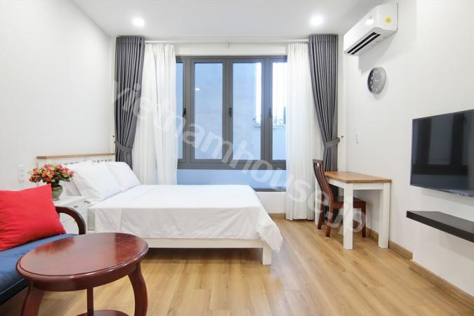 Renovated serviced apartment with numerous attractive features