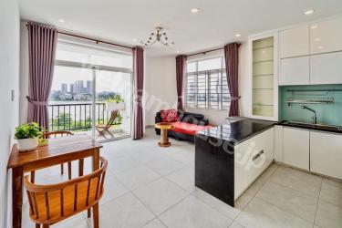 The perfect Saigon river view from above