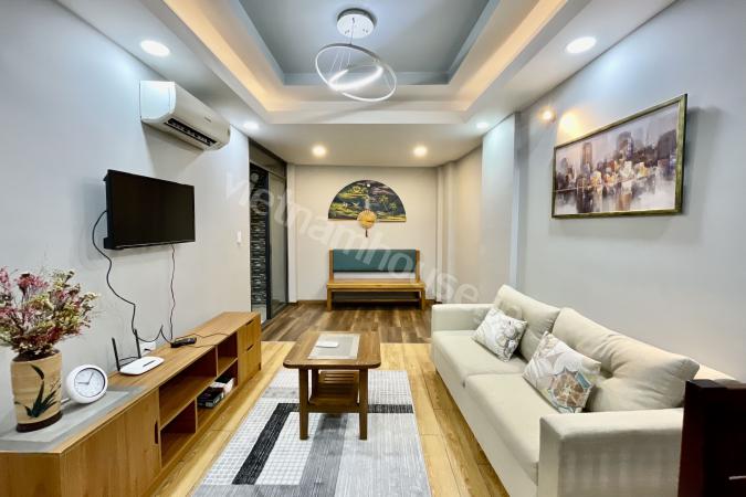 モダンな雰囲気とクラシックな要素が調和したサービスアパートメント