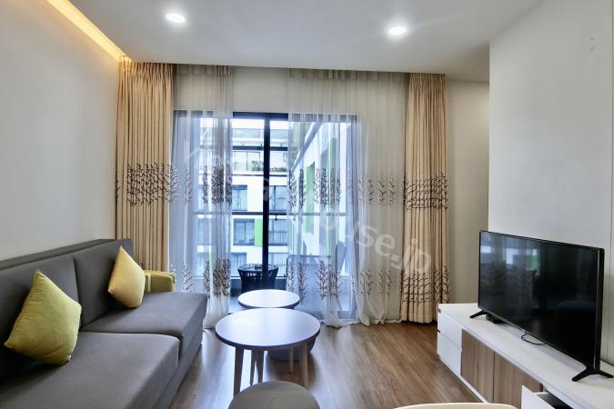A serviced apartment near the airport