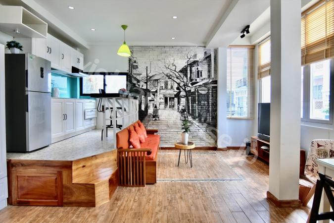 Những bức trang tuyệt vời bên trong căn hộ studio