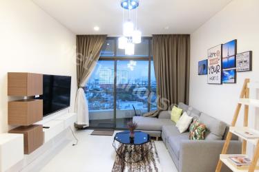 Dazzling City Garden when sunset comes